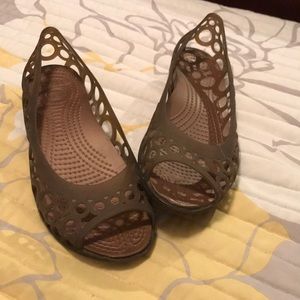 🌈🌈Gray Crocs 🌈🌈